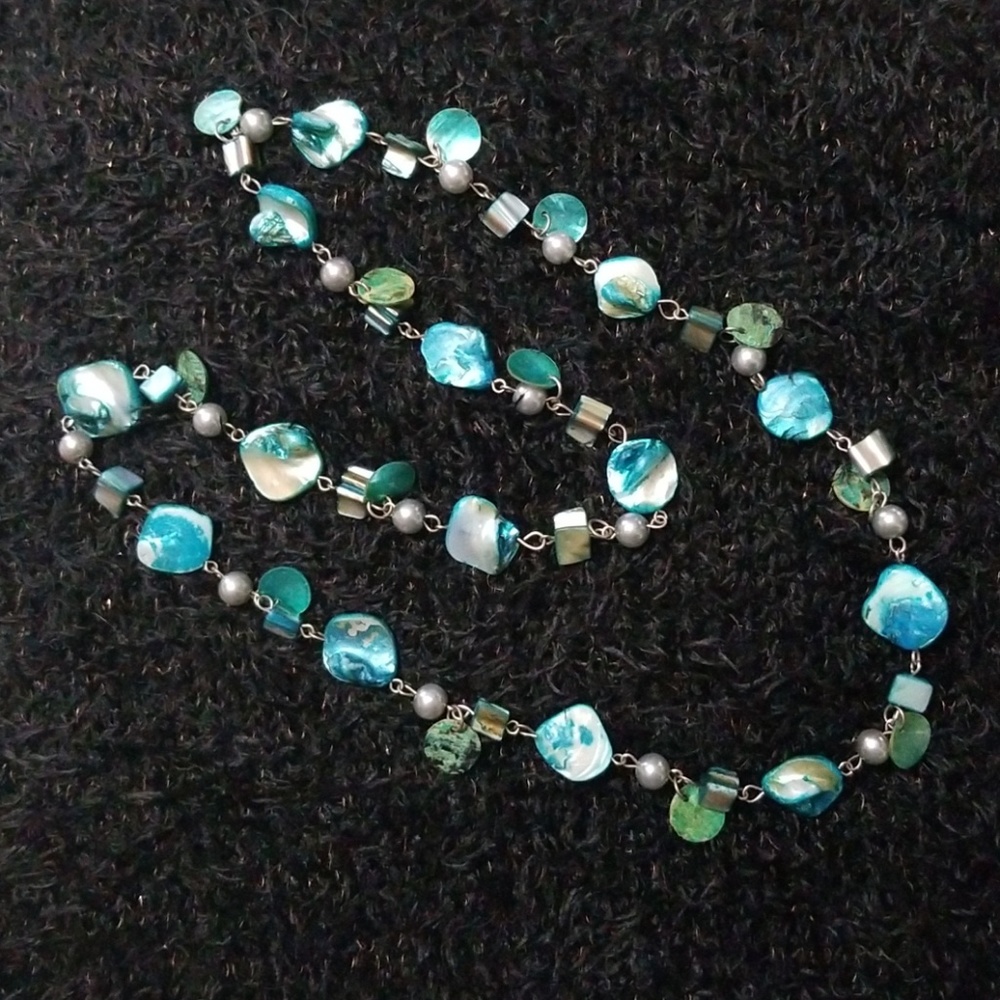 Seashells and Beads Necklace